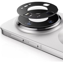 Microcase Huawei Mate 80 Pro Uyumlu Kamera Lens Koruma Halkası - Kapalı Tasarım -Siyah AL3401