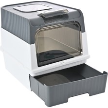 UltraMint Taşınabilir Katlanabilir Kedi Tuvaleti, Pratik ve Şık Tasarım