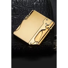 Metalik Renk Özel Tasarım Pürmüz Gazlı Çakmak – Güçlü ve Şık Tasarım