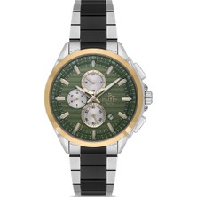 Platin Pierre HDS-PL-1275GA-D10 Çelik Kordon Fonksiyonları Aktif Erkek Kol Saati