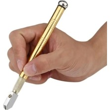 Arj Elmas Kalem Cam Kesici Fayans Kesici Kendinden Yağlama Yağı Besleme Uçlu Cam Kesici Metal Saplı