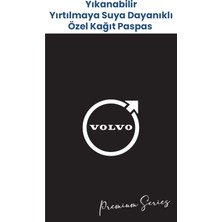 Normadia Suya Dayanıklı 50 Adet Oto Paspas Seti, Siyah Gümüş Baskı, 35X50CM