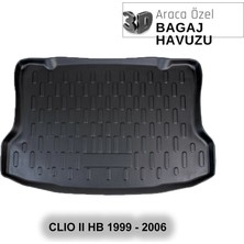 Elorcar Renault Clıo Iı Hb 1999 - 2006 3D Bagaj Havuzu