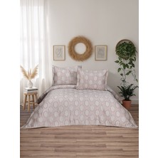 Angel  3 Parça Ekru  Çift Kişilik Pike  Takımı  240 x 260 cm