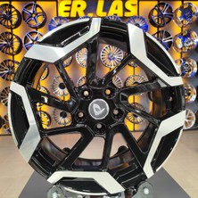 Bk Jant 4 Adet BK-3S1080 7.5*18 5*114.3 ET50 67.1 Black Mack Jant (Takım)