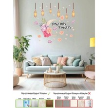 Najmaddin Ramazan Temalı Duvar Stickeri - Hoşgeldin Ramazan No 2