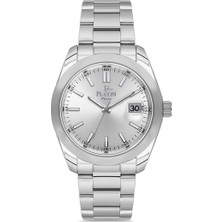 Platin Pierre HDS-PL-1200GA-A1 Çelik Kordon Takvimli Erkek Kol Saati