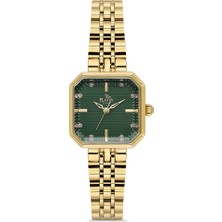 Platin Pierre HDS-PL-1259LA-B10 Kare Kadın Kol Saati