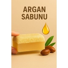 Meliha Hanım Doğal El Yapımı Kabak Lifli Argan Sabun