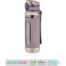 Uzspace Silikon Gövde Trıtan Su Matarası - 800 Ml.