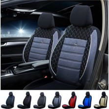 Normadia Fume Siyah Oto Koltuk Kılıfı Fiat Albea Uyumlu, Koruyucu ve Şık Tasarım