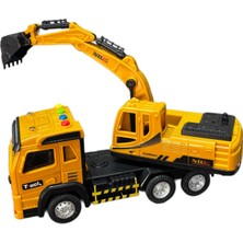 Duman Oyuncak Inşaat Araçıcı Ekskavatör Işıklı Sesli
