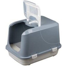 UltraMint Geniş Kapalı Kedi Tuvaleti, Rahat ve Güvenli Kullanım Için Uygun