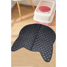 UltraMint Kedi Kumu Paspası 70X75 Cm, Elekli, Tuvalet Önü Koruma, Temiz ve Pratik