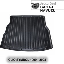 Elorcar Renault Clıo Symbol 1999 - 2008 3D Bagaj Havuzu