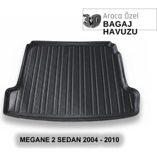 Elorcar Renault Megane 2 Sedan  2004 - 2010 3D Bagaj Havuzu