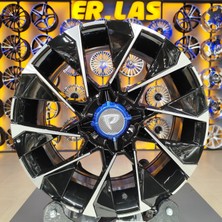 Bk Jant 4 Adet BK-1214 6.5*16 4*100 ET37 60.1 Black Mack Jant (Takım)