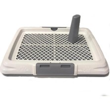 UltraMint Büyük Boy Köpek Tuvalet Eğitim Pedi Tablası 61X45 cm Beyaz