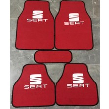 Normadia Kırmızı Çift Katlı Halı Paspas, Şık ve Dayanıklı, Evinize Renk Katın