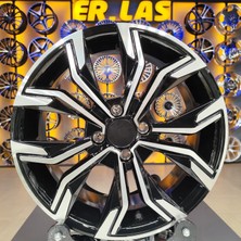 Kormetal Jant 4 Adet DY-666 6.5*16 4*100 Black Mack Jant (Takım)