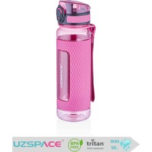 Uzspace Silikon Gövde Trıtan Su Matarası - 800 Ml.