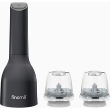 Finamill Pilli Baharat Öğütücü, Çift Hazneli