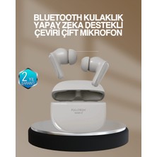 Egecen Anında Dil Çeviren Akıllı Bluetooth Kulaklık Çok Dilli Iletişim - EC001Z-55TBL3