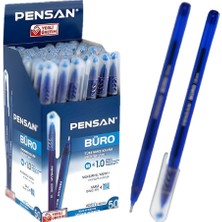 Pensan Büro 2270 Tükenmez Kalem 1.0 mm Mavi 50LI Paket