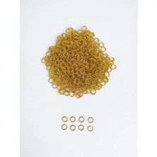 Boncukcu Abla C Aparatı 1000 Adet Anahtarlık Makrome Amıgurumi Takı Toka Tamamlayıcı 1mm Kalınlık 0.9cm Çap