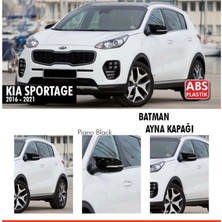 Tuning Vadisi Kia Sportage Yarasa Batman Ayna Kapağı 2016-2021 Arası Parlak Siyah