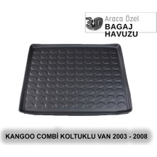 Elorcar Renault Kangoo Combi Koltuklu Van 2003 - 2008 3D Bagaj Havuzu