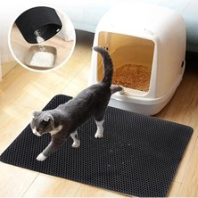 UltraMint Elekli Kedi Tuvalet Paspası, Kedi Kumu Toplayıcı, Temiz ve Pratik Halı