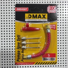 Dmax Top Bisiklet Lastik Deniz Yatağı Kolluk Şişirme Ucu 5 Parça Set