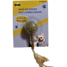 Catnip ve Matatabi Toplu Tüylü Oyuncak 10 x 3 cm