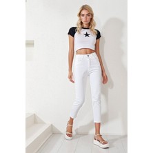 Lior Design Beyaz Mom Jean BCHNW-251168