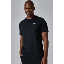Nike Sportswear Cotton Unisex Short Sleeve Tee Unisex Tişört Siyah