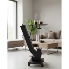 Sehpalı Modern Tasarım Pelet Sobası -Teras, Kafe, Kış Bahçesi Için Dekoratif Isıtıcı