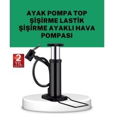 Zero Land Lvsqvr Çok Amaçlı Ayak Pompası Dalı Pratik Hava Pompası