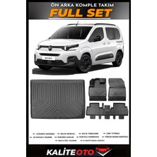 Normadia Seperatörlü Bagaj Havuzu ve 4.5d Paspas Seti, 2025 Model Citroen Berlingo