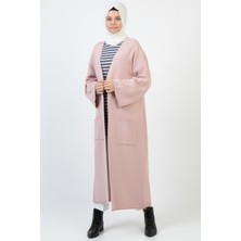 İlmek Kadın Kimono Kol Cepli Triko Hırka 4100