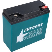 Amazex Euroone EO-EB1224 12V 24AH E-Bıke Elektrikli Bisiklet Aküsü (180 x 76 x 167 Mm) (4767)