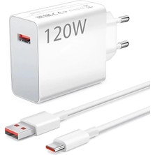 Onfa Teknoloji 120W Redmi Note 15 Uyumlu Şarj Seti Kablo (1m) + Başlık