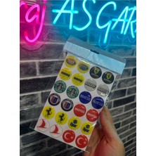 Normadia 24'lü Standart Evrensel Plaka Pul Damla Seti, Kaliteli ve Kullanışlı Ürün