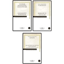 Klasik Edebiyat Seti: Karamazovlar, Babalar ve Oğullar, Bir Delinin Anı