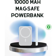 Kablosuz Magsafe Powerbank – iPhone Uyumlu, 10000 Mah, Isı Dağılımlı