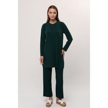 İlmek Kadın Sandy Piliseli Pantolonlu Ikili Takım 5219