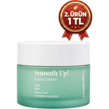 Cosmolive Yüz Kremi | Aha Bha ile Cilt Yenileme | Bakuchiol | Gözenek Sıkılaştırıcı | Karşıtı