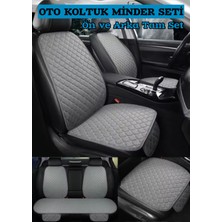 Normadia Citroen C4X Uyumlu Tüyü Oto Koltuk Minderi Tam Set