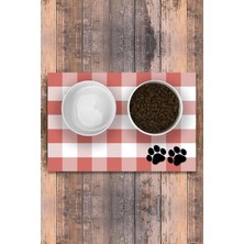 UltraMint Kaymaz Keçe Baskılı Evcil Hayvan Paspası 45X100CM