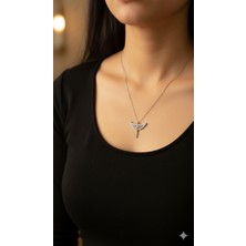 Kisa 925 Gümüş Kadın Kolyesi